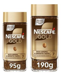 Nescafe Gold Dark Roast Instant Soluble Coffee Value Pack 285g (95g+190g) 95grams Pack of 2