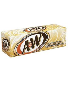 AW Cream Soda 12 Fl Oz Cans 12 pack