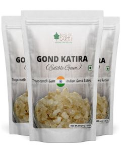 Bliss of Earth Premium Gond Katira AA Grade 3X200g, Tragacanth Gum For Summer