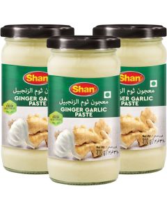 Shan Ginger Garlic Paste 310g (Pack of 3)