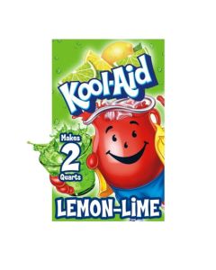 KoolAid Unsweetened Lemon Lime Artificially Flavored Powdered Soft Drink Mix 013 oz Packet Pack of 48