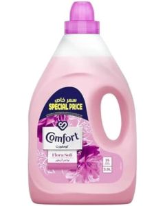 Comfort Flora Soft Fabric Softener 3.9 Liters, Pink