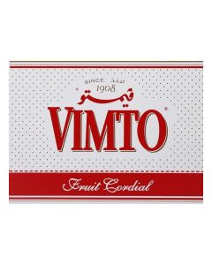 Vimto Fruit Cordial, Beverage, Glass Bottle, 650ml, 12 Pack