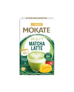 Mokate Matcha Latte Mango Instant Drink Mix - 6 Sachets, 84g