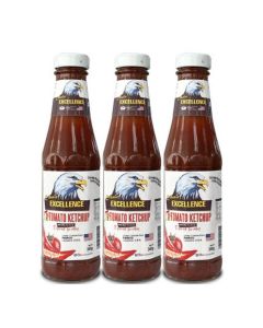 Hot Tomato Ketchup, 3x340g