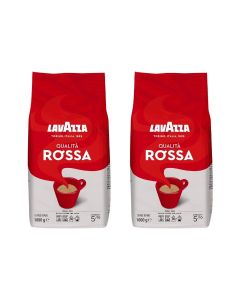 Qualita Rossa Coffee Beans 1kg (Pack of 2)