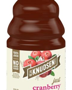 R.W. Knudsen Just Cranberry Juice - 100% Pure Cranberry Juice, 32 fl oz