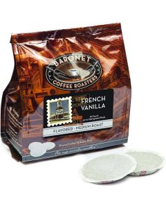 Baronet Coffee French Vanilla Coffee Pods - 54 Count Bag of Flavored Medium Roast