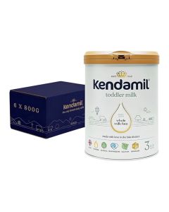 Kendamil Classic Toddler Milk Stage 3 (12–36 Months), 800g (Pack of 6)