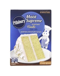 Pillsbury Moist Supreme Vanilla Flavored Cake Mix- 485gms