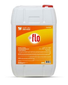 FLO Concentrated Dishwash Liquid - Gentle on Hands - 20 Liters