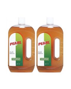 Pearl Antiseptic Disinfectant Liquid 1L Pack 2 x 500ml Multipurpose Hygiene Liquid for Personal/Daily hygiene, Clothes, Surface and Home Cleaning 500 ML X 2