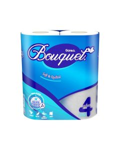 Sanita Bouquet Toilet Paper 4 Roll 2 Ply 200 Sheets