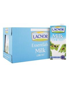 Lacnor Milk Low Fat - 1 Litre (Pack Of 12)