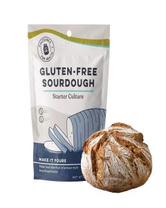 Cultures for Health Gluten Free Sourdough Starter / Heirloom Dehydrated Culture for Baking Gluten Free Bread / DIY Pasta, Pizza Dough, Pie Crust, & More / Non-GMO Prebiotic Sourdough Bread