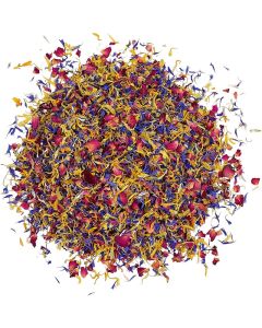 Spring Flower Blend – Edible Flowers with Rose, Cornflower, and Marigold - Culinary Grade Delights (0.35oz)