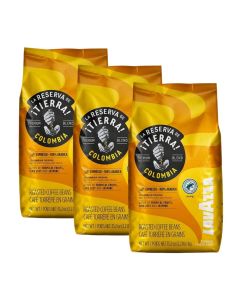 Lavazza iTierra! Colombia 100% Arabica Whole Coffee Beans 1kg Pack of 3