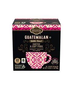 Private Selection Guatemalan Dark Roast Coffee KCup Pods 176 oz 48 count of 36oz Pods Pack of 1