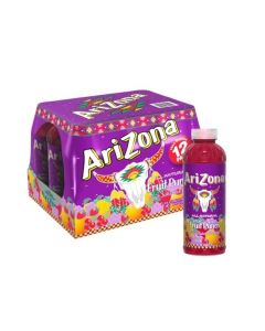AriZona Fruit Punch Fruit Juice Cocktail 16 Fl Oz Pack of 12