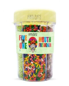 HARIBAS Mukhwas Mouth Freshener 5 in 1 300GM with Sauf