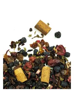 Organic Berry Queen Boosts Refreshing Infusion of Fruit Flavors Stress Relief & Health Support