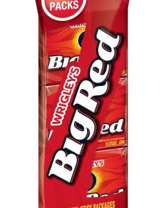 Wrigley's Big Red Cinnamon Gum - 3 Packs of 15 Sticks (Total 45 Pieces)