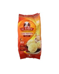 Al Baker Chakki Fresh Atta Full Of Natural Goodness For Softer Tastier Puffy Rotis- 1kg