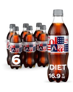 Diet Coke Diet Soda 169 fl oz Bottles 6 Pack Cola Soft Drinks