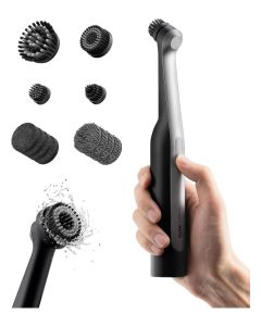Electric Spin Scrubber with 8 Interchangeable Brush Heads – Rechargeable & Waterproof Cleaning Brush