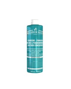 Barberside London Germicide Disinfectant Solution 500ml Turquoise – Professional Salon, Medical & Spa Sanitizer