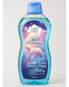 Pure Life Ultra Soothing Baby Shampoo Daily Care - 500ml - With Vitamin E & Paraben Free - For Healthy, Shiny Hair