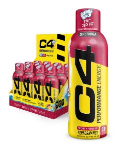 C4 Performance Energy Shot 2oz 12pk - Hawaiian Punch FJR