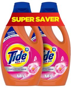 Tide Floral Breeze Laundry Detergent Power Gel (2X1.8L) Dual Pack 3.6 L
