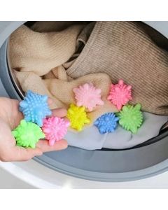 Treasurer Womens First Choice Reusable Laundry Ball for Washing Machine Clothes Cleaning Detergent Bar Pack of 12