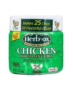 HERBOX Chicken Bouillon Cubes 25 Count Pack of 12