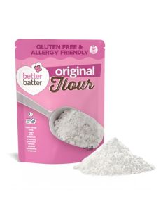 Better Batter Original Blend Multipurpose Gluten Free Flour 25lb Certified GFCO Vegan Kosher NonGMO Top 9 Allergen Free Award Winning CupforCup Baking Alternative to Regular Wheat Flour
