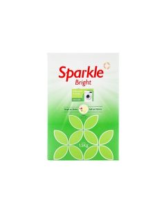 Sparkle Bright Laundry Detergent Powder-1.5 Kg (Front Load), Removes Tough Stains In 1 Wash, Fast Dissolving Chlorine-free Formula, No Colour Transfer After Repeated Wash, Long-lasting Fragrance, For All Fabrics