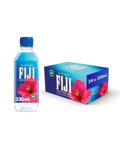 FIJI Natural Artesian Bottled Water 330mL 1115 Fl Ounce Pack of 24 100 Natural Electrolytes NEW