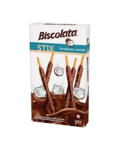 Biscolata Stix Coconut Chocolate Coated Biscuit Sticks â€“ 36g