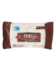 Cool & Cool Oud Wipes 10’S Pack Of 6