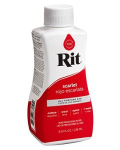 Liquid Dye 8 Ounce Scarlet