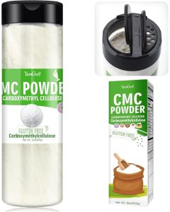 YumCraft CMC Powder - 9oz Food Grade Carboxymethylcellulose Thickener and Stabilizer for Baking and Frozen Foods