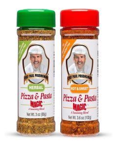 Chef Paul Prudhomme's Magic Seasoning Blends Hot & Sweet Pizza & Pasta , Herbal Pizza & Pasta