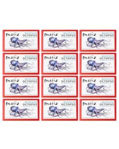 Matiz Pulpo WildCaught Pulpo Spanish Octopus in Olive Oil 40 Oz 12 Pack