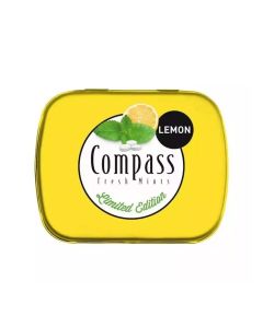Compass Sugar Free Fresh Mint Chewing Gum In Lemon Flavor- 14gms
