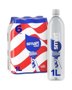 Smartwater Packaged Drinking Water 338 Fl Oz pack of 6