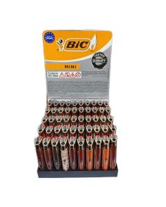 BIC J5 Limited Edition Coffee-themed Mini Lighters - Tray of 50