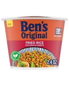 BENS ORIGINAL Fried Rice Single Serve Cup Snack or Side Microwave in 35 Minutes 24 oz Pack of 8