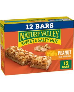 Nature Valley Granola Bars Sweet and Salty Nut Peanut 12 Bars 144 oz
