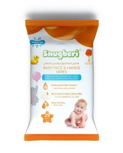 Snugberi Probiotic Baby Wipes 25's